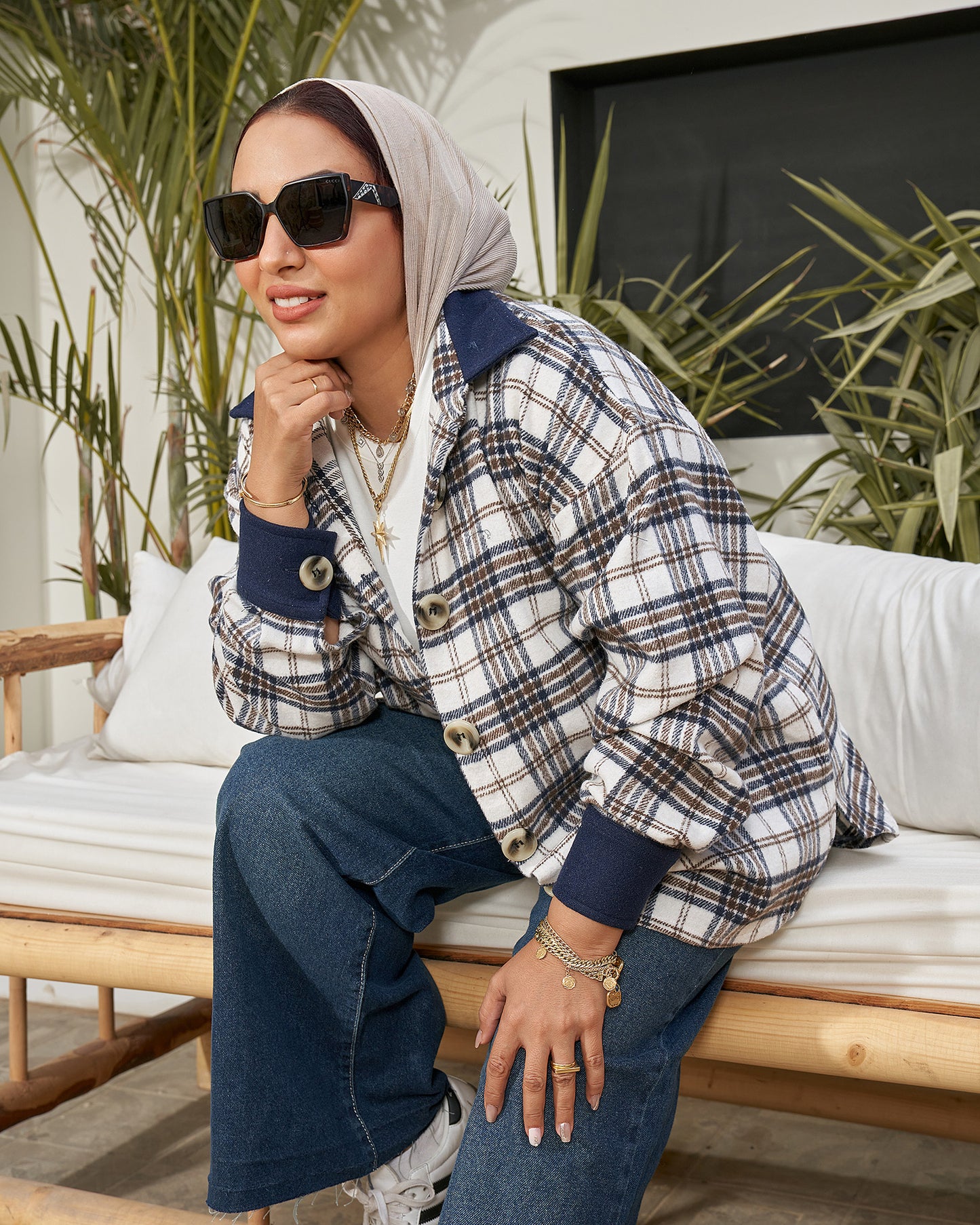 Urban Plaid Wool shirt