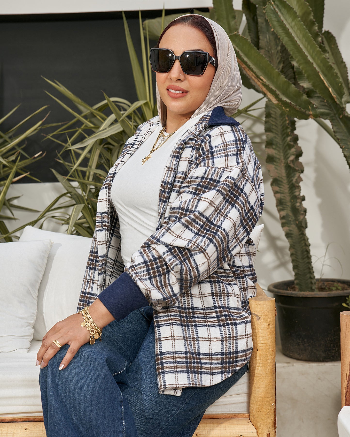 Urban Plaid Wool shirt