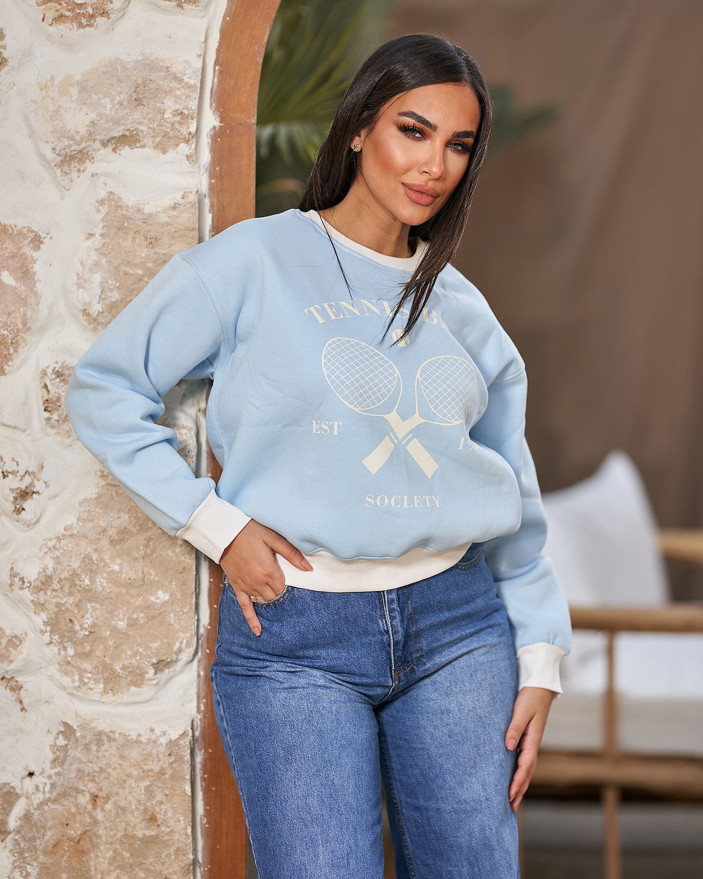 sweatshirt ( Tennis ball )